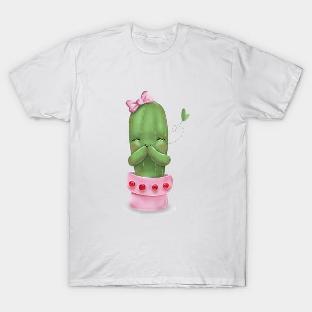 Cute cactus T-Shirt by FoxTag